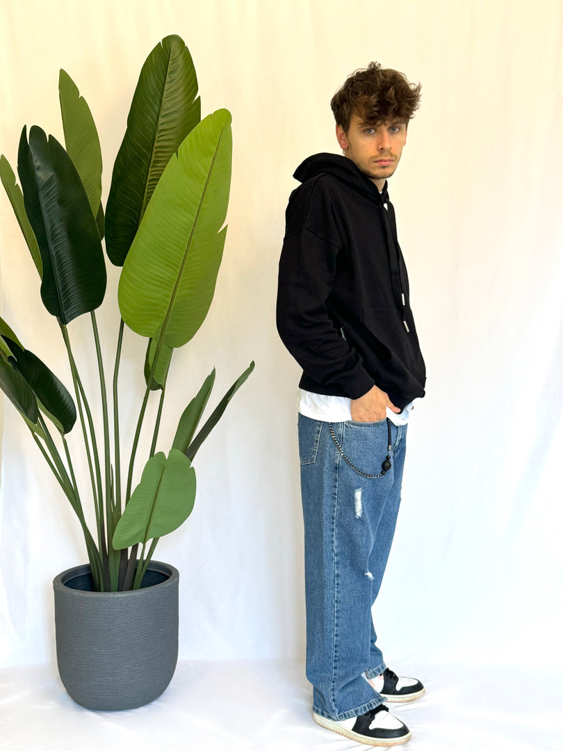Jeans con spacchetto