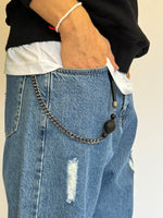 Carica l&#39;immagine nel visualizzatore Galleria, Jeans con spacchetto
