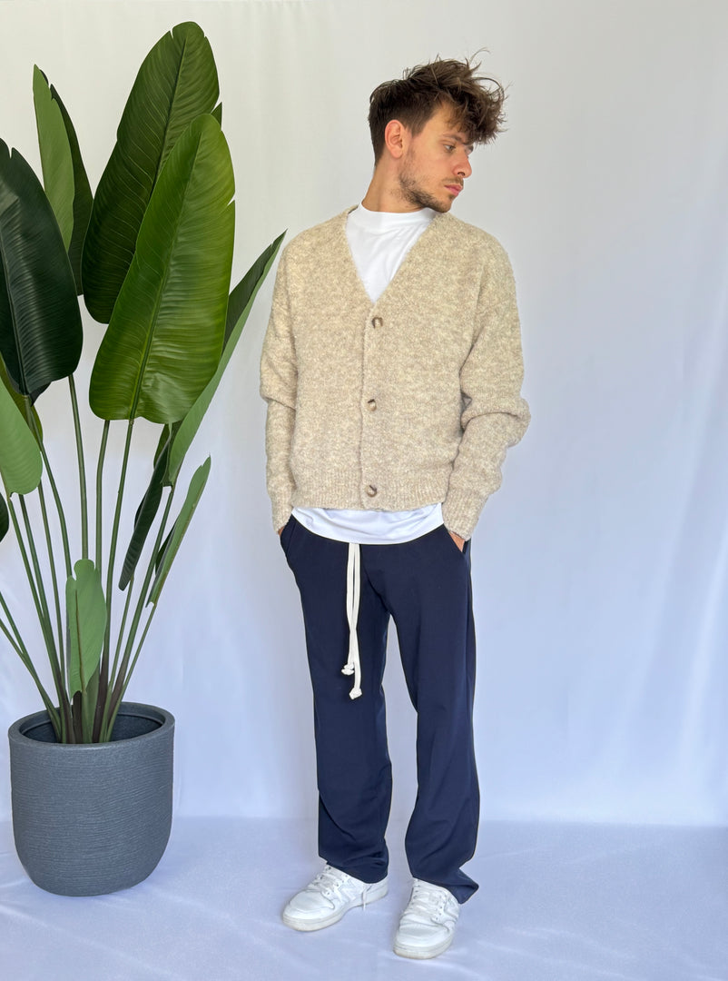 Cardigan con bottoni